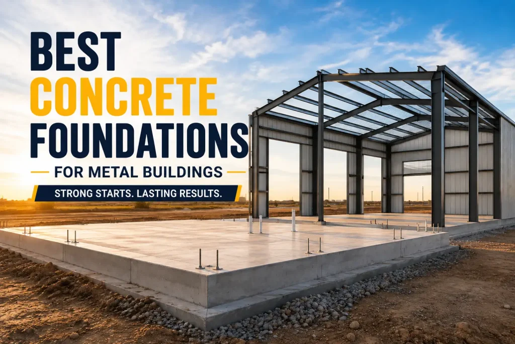 Best concrete foundations for metal buildings