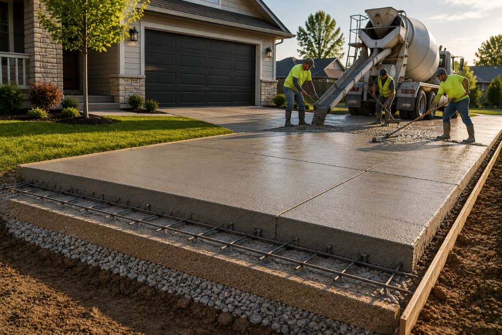 Concrete Driveway Thickness Guide