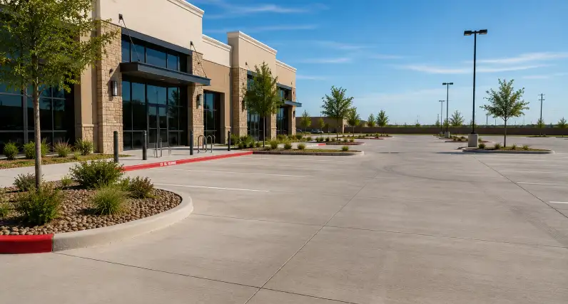 Concrete Parking Lots installation in Odessa, Midland & Permian Basin