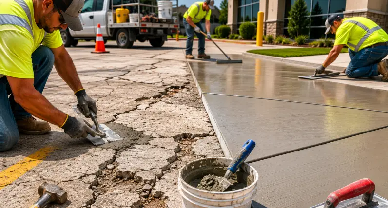 Concrete Repair Services in Odessa, Midland & Permian Basin
