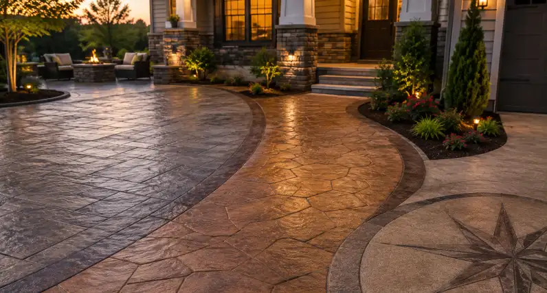 Decorative Concrete installation odessa Midland tx
