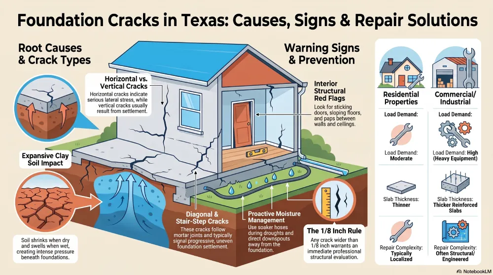 Odessa Midland Texas_Foundation_Crack_Repair_Guide